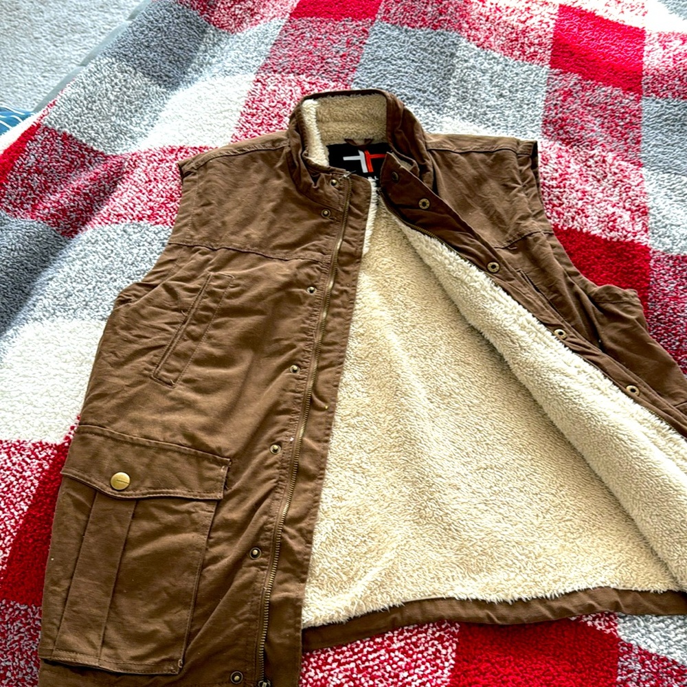 Brown vest